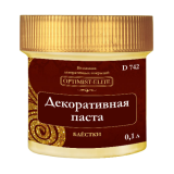 Декоративная паста Блёстки золото XXXL